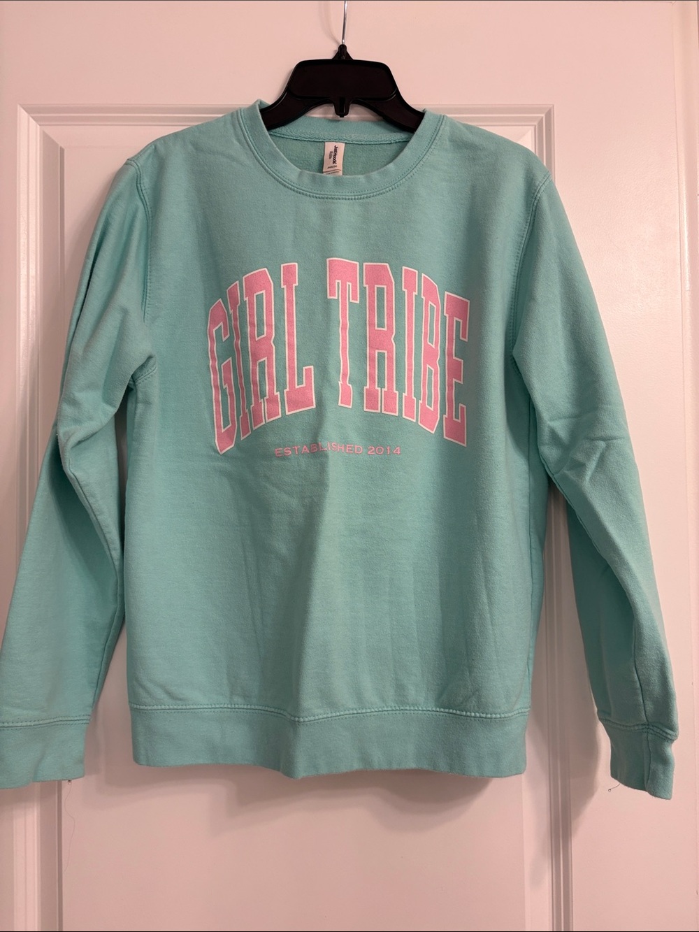 Girl Tribe Mint Crewneck Sweatshirt